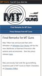 Mobile Screenshot of mtguns.com